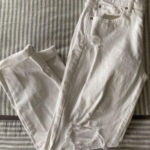 GAP distressed Boyfriend Jeans size 2